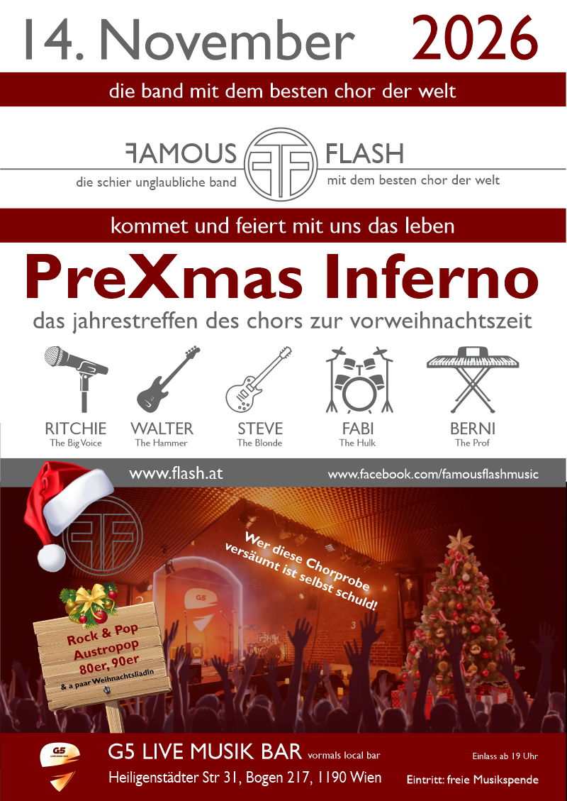 PreXmas Inferno 2026 - Famous Flash LIVE