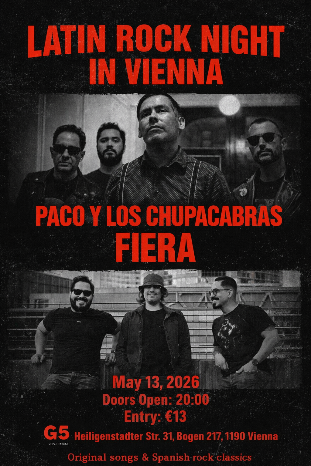 Paco & Los Chupacabras / Fiera - LIVE