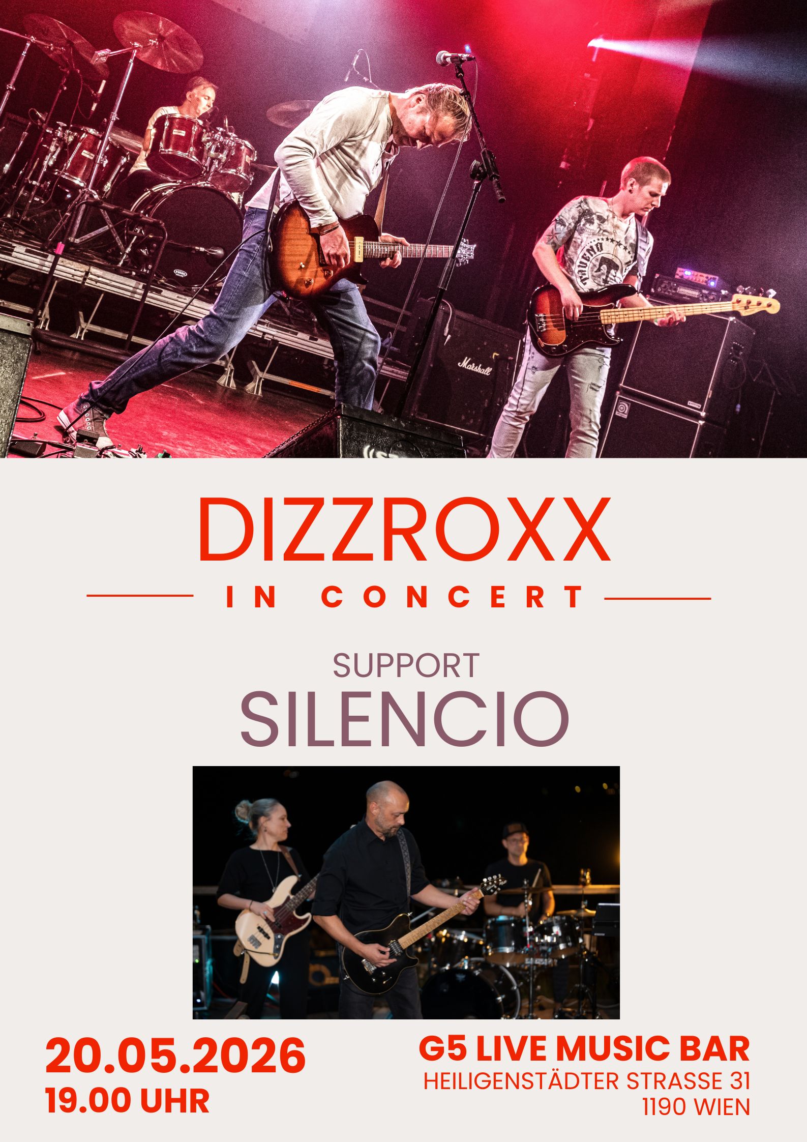 Dizzroxx / Silencio - LIVE