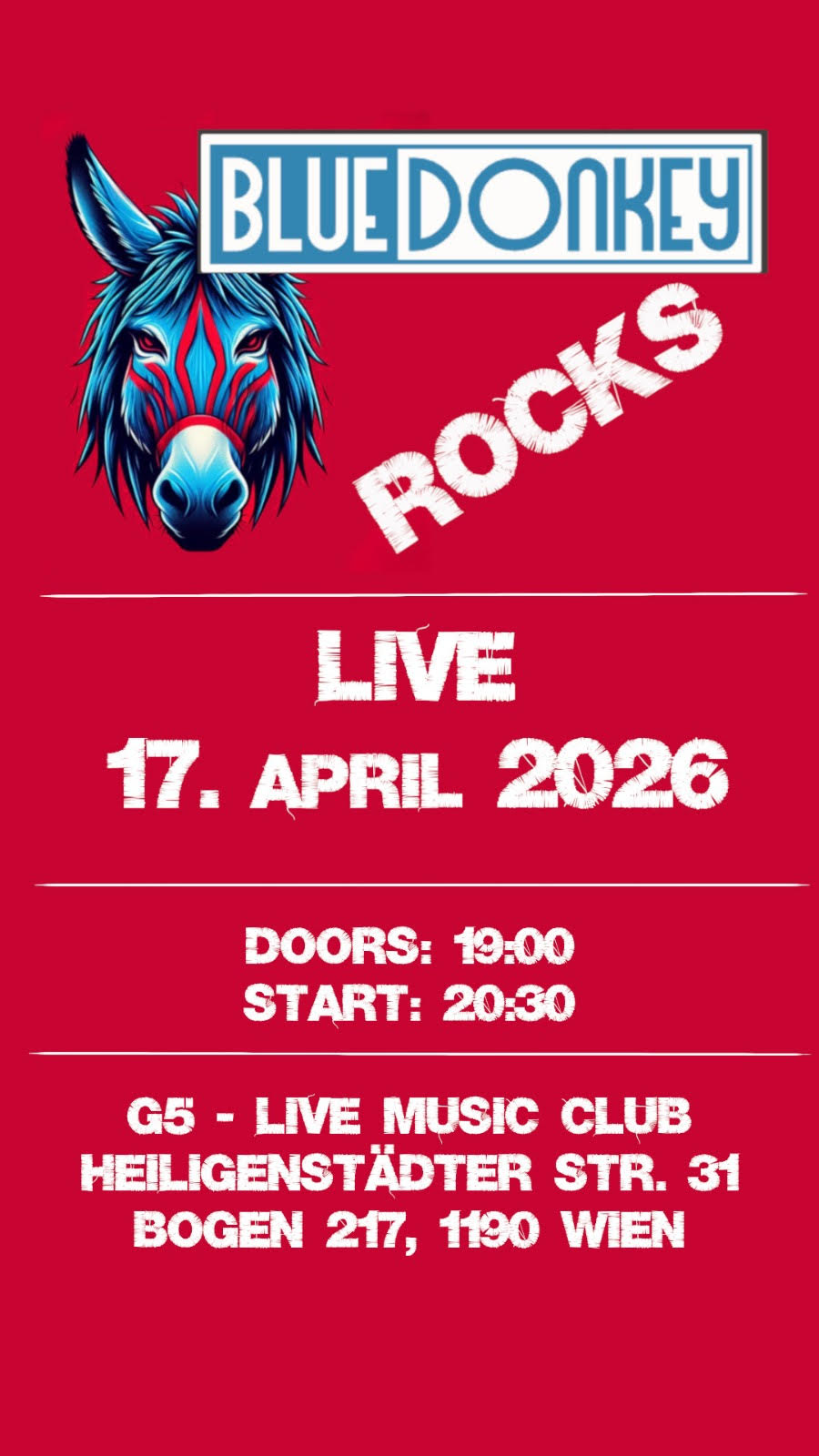 Blue Donkey - LIVE