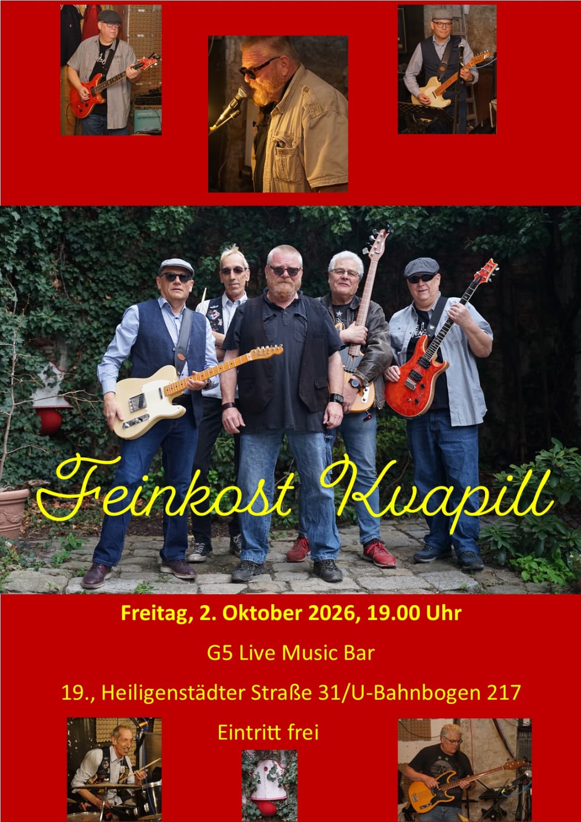 Feinkost Kvapill - LIVE