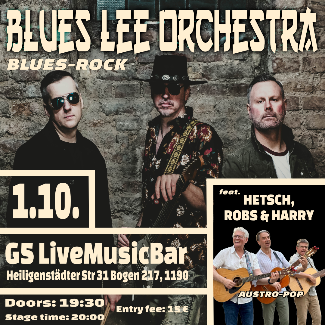 BLUES LEE ORCHESTRA & HETSCH, ROBS & HARRY - LIVE